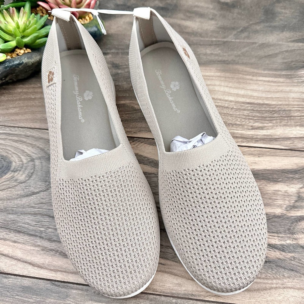 NEW Tommy Bahama 9 Lizzie Wedge Shoes Comfort Shoes Slip-Ons Loafers - Picture 2 of 7